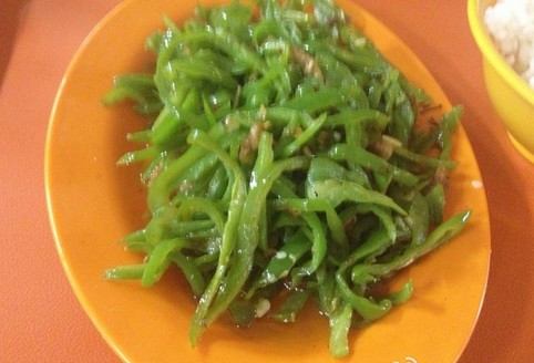 素炒青椒