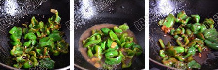 超级下饭菜——豆豉炒青椒的做法步骤3