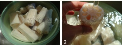清蒸藕丸子的做法步骤1