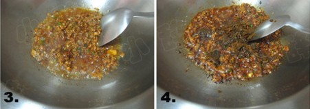 四季豆炒青椒肉末的做法步骤2