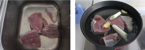 精心准备的凉拌手撕牛肉的做法步骤1