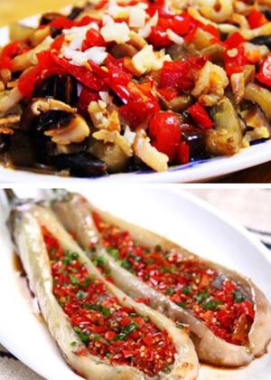 剁椒粉丝蒸茄子，过足湘菜瘾
