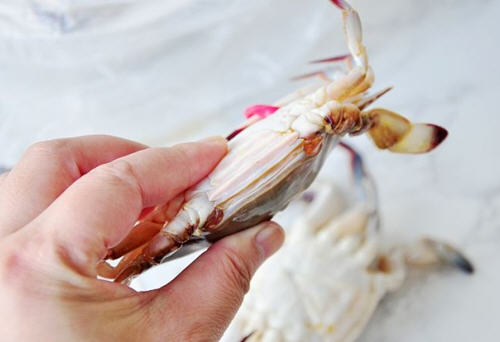 原汁原味清蒸梭子蟹的制作流程分享给大家