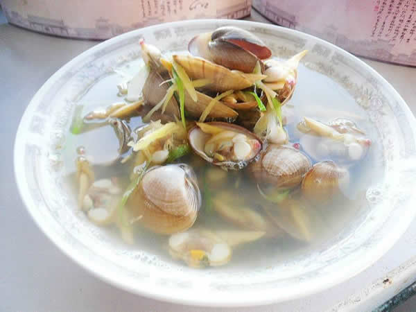 味道极鲜美味的葱姜黄蚬子的做法介绍