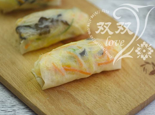 薄如蝉翼的什锦卷饼做法教程