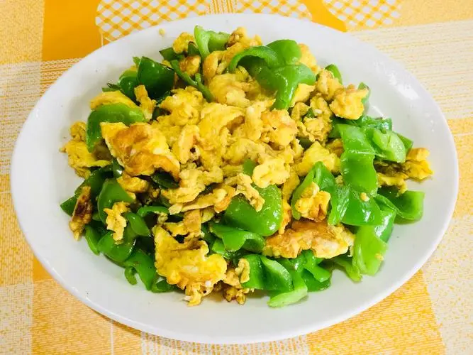 青椒炒鸡蛋