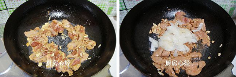 葱白爆炒羊肉家常做法，羊肉滑嫩、鲜香不膻