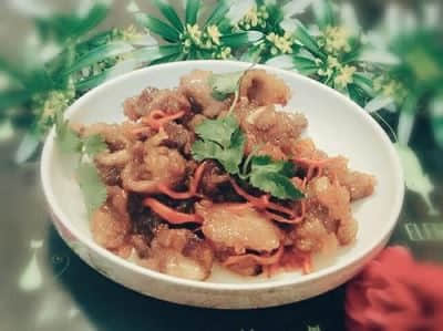 外焦里嫩，酥脆还不油腻的锅包肉怎么做