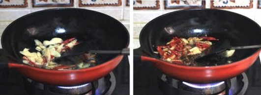 香辣脆爽的爆炒鸡杂，让人吃一次就忘不掉，而且特别下饭