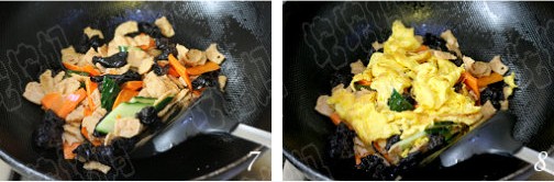 木须肉的家常做法，外形和颜色都酷似真肉，但营养丰富