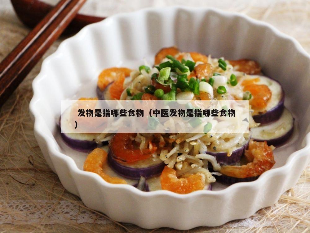  发物是指哪些食物（中医发物是指哪些食物）